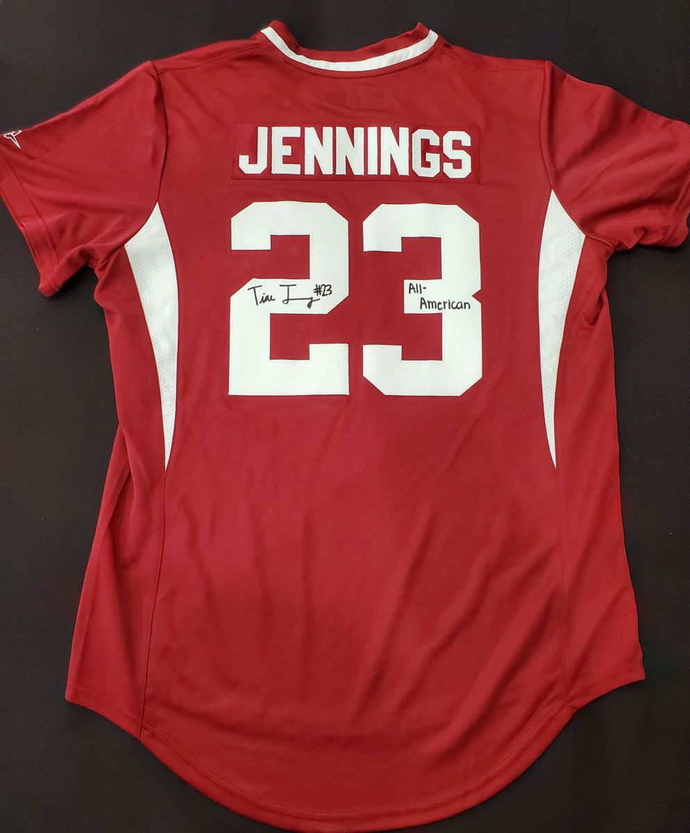 Tiare Jennings Autographed Custom Jersey